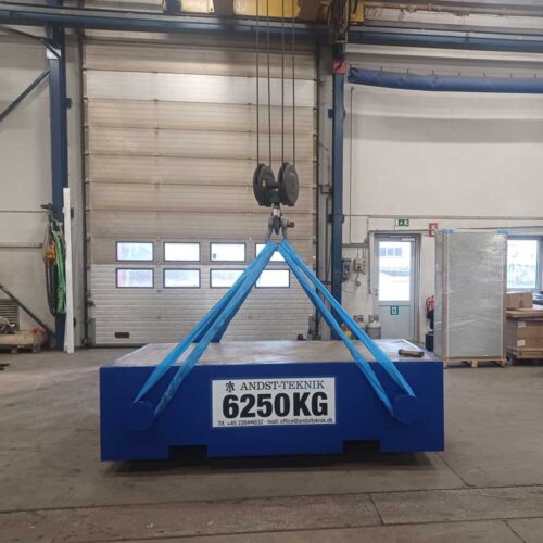 Udlejning af ballast klodser