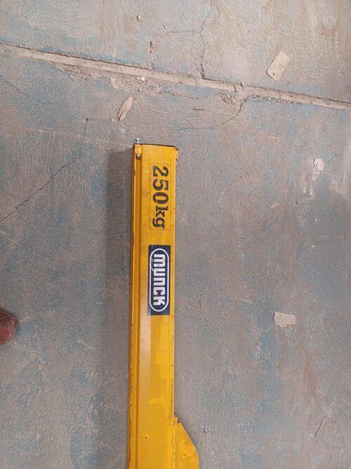 væg sving kran 250 kg