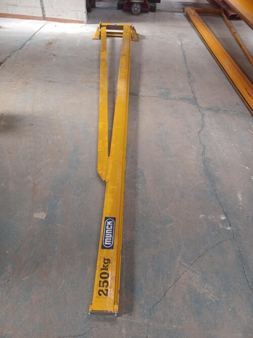 væg sving kran 250 kg