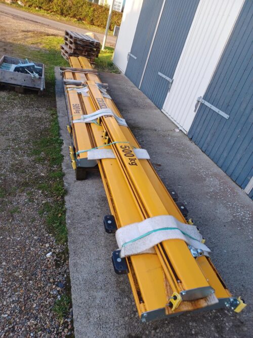 2x500 kg lettraværs kran