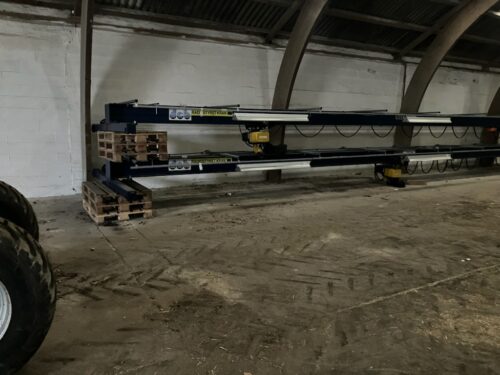 traværs kran 1250 kg