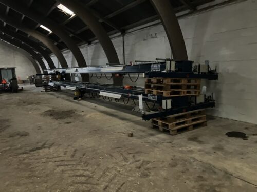 traværs kran 1250 kg