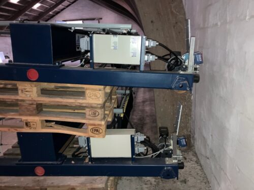 traværs kran 1250 kg